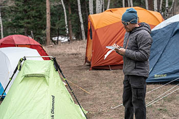 Три основных типа палаток